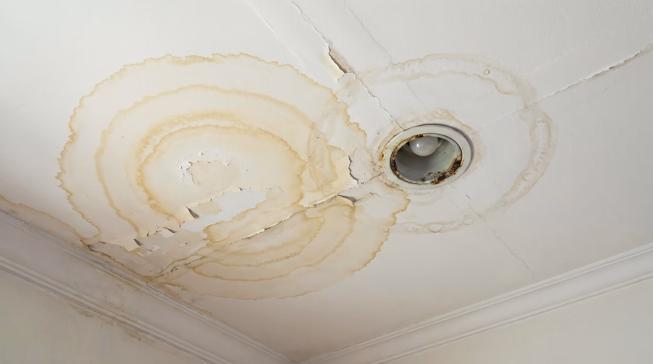 Manchas no Teto: Infiltração ou Vazamento? Como Diferenciar