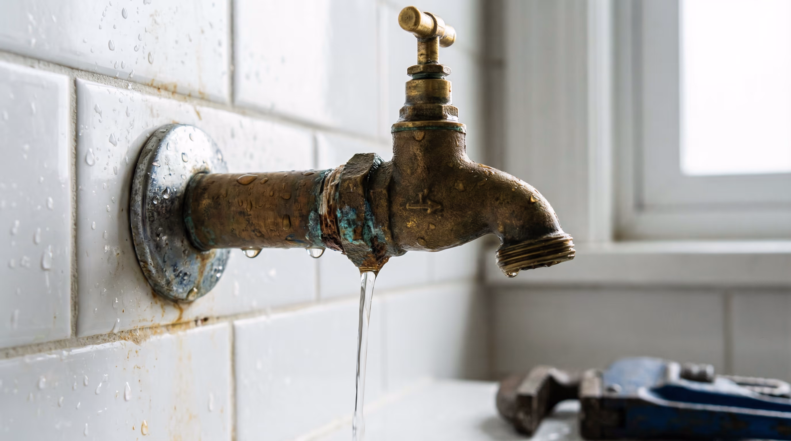 Vazamento no Registro de Água: Causas e Como Consertar